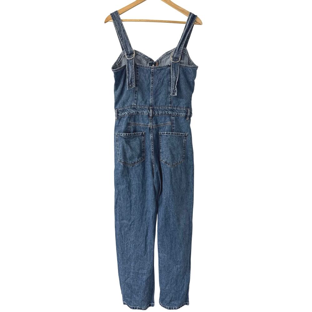 Free People|We the Free|Revolve| Kensington Denim Jumpsuit Size 8 *EUC - Picture 4 of 12